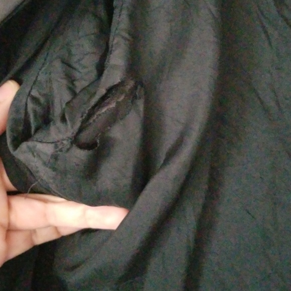 Express stretch black blazer size 13/14 - Picture 6 of 8